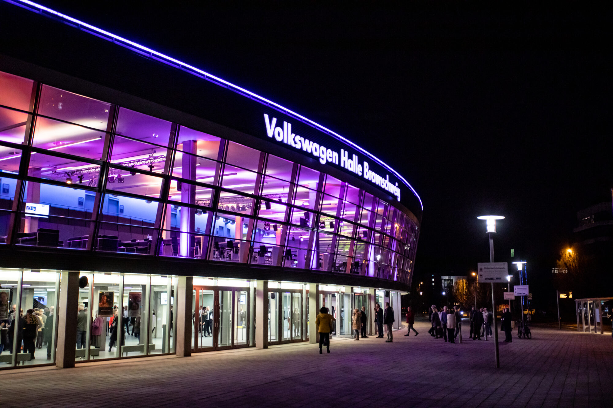 Foto der Volkswagen Halle in Braunschweig