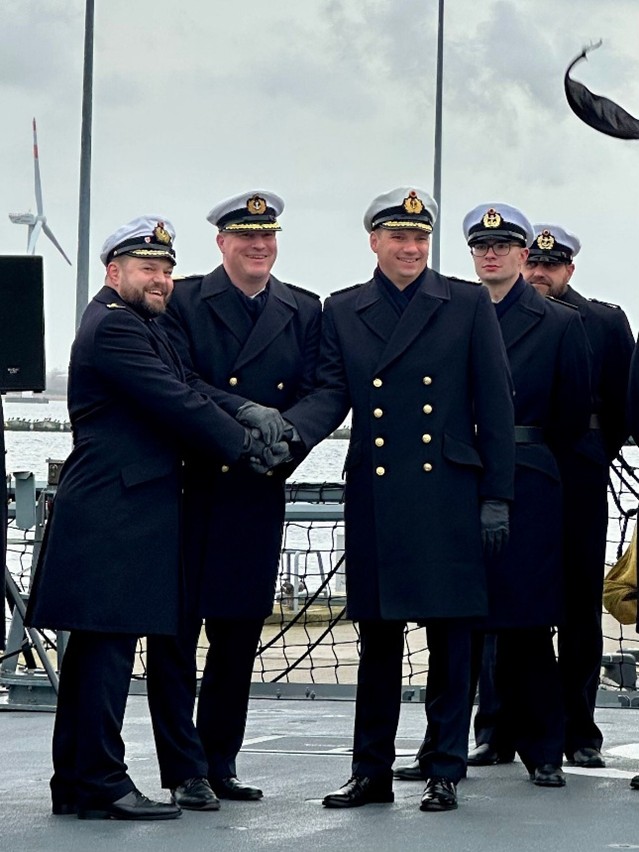 Kommandowechsel auf der Braunschweig